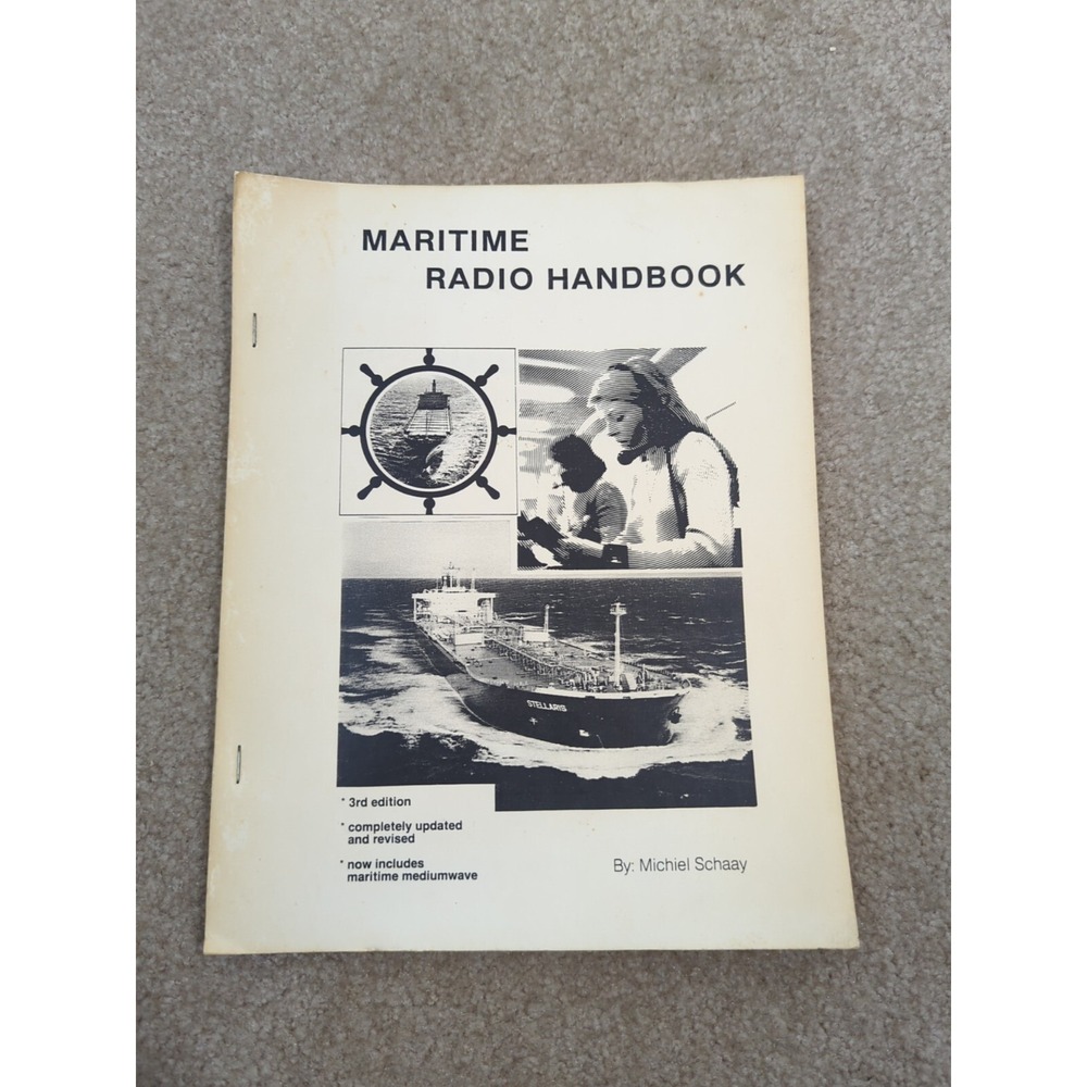 Maritime Radio Handbook Michiel Schaay 1990 Amateur Radio